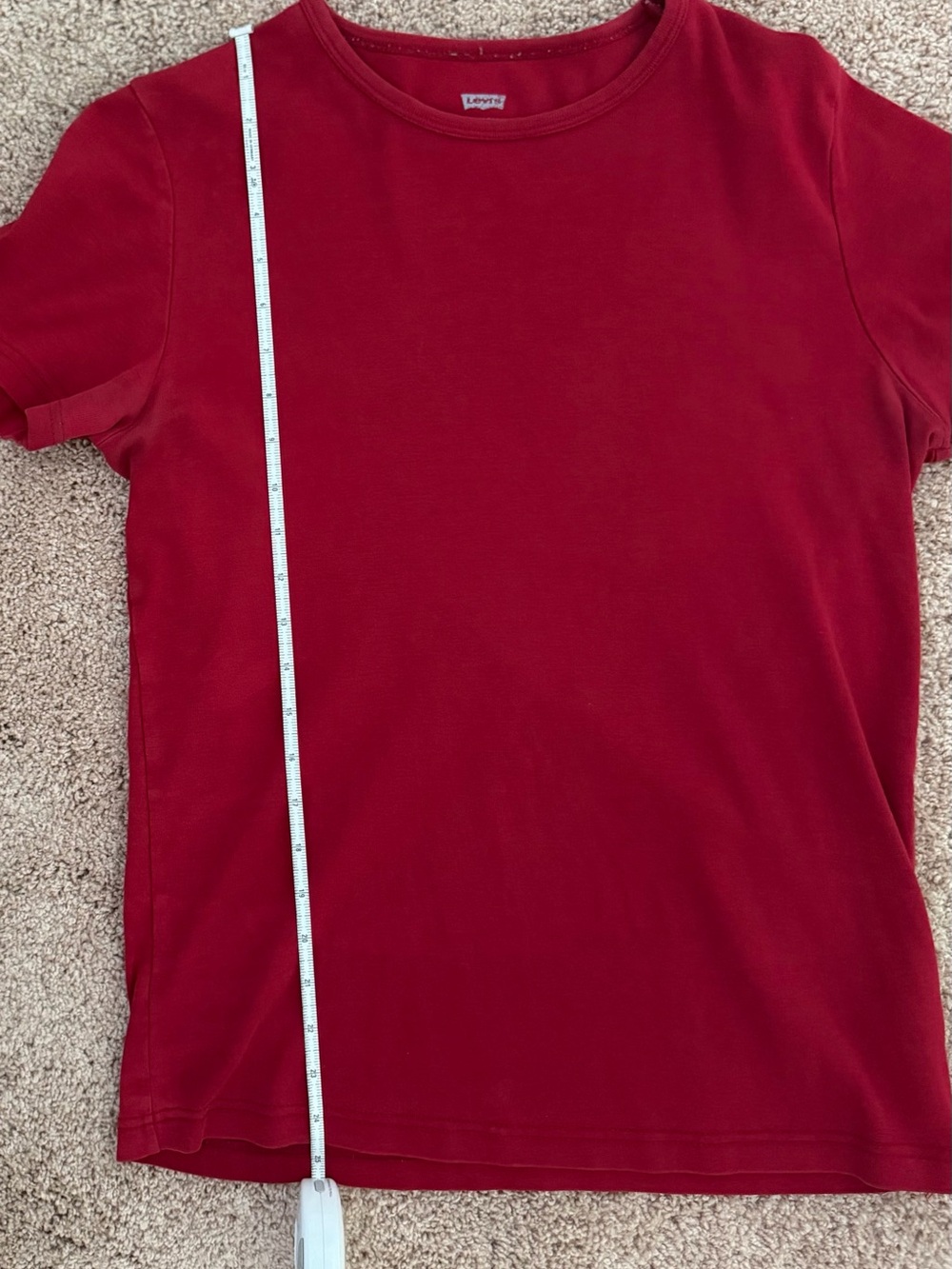 Levi's White and Deep Red Crew Neck Tee Duo - Picture 12 of 12